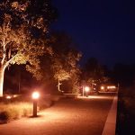 Promenade bei Nacht