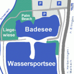 Lageplan Schwarzachtalseen